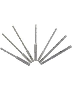 7pc Sds+ Hammer Bit Set