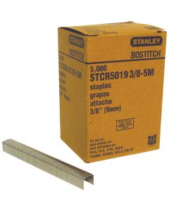 Bostitch Powercrown Hammer Tacker Staple, 3/8 In. (5000-Pack)