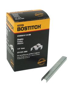 Bostitch Powercrown Hammer Tacker Staple, 1/4 In. (6000-Pack)