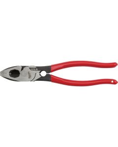 Milwaukee 9 In. Dipped Grip Linesman Pliers with Thread Cleaner