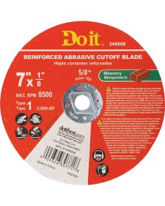 Do it Type 1 7 In. x 1/8 In. x 5/8 In. Masonry Cut-Off Wheel