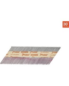 Paslode 3 In. x 0.131 In. 30 Degree Paper Tape Brite Smooth Shank RounDrive Framing Nails (2500 Ct.)