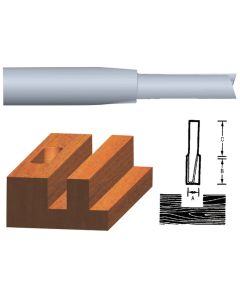 Vermont American Carbide Tip 1/4 In. Straight Bit