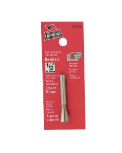 Vermont American Carbide Dovetail 1/2 In. Dovetail Bit