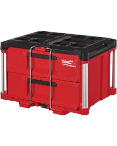 Milwaukee PACKOUT 2-Drawer Toolbox, 50 Lb. Capacity