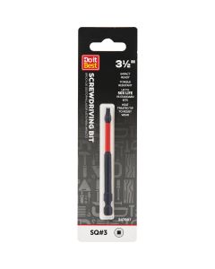 Do it Best 3.5 In. Square #3 Impact Ready Screwdriver Bit