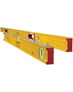 Stabila 78 In. and 32 In. Aluminum Magnetic Box Level 2 Piece Set