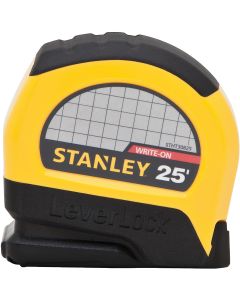 Stanley LeverLock 25 Ft. Tape Measure