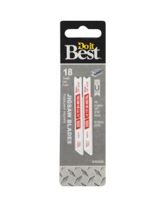 Do it Best U-Shank 2-3/4 In. x 17 TPI Bi-Metal Jig Saw Blade, Metal 1/8 to 3/16 In. (2-Pack)