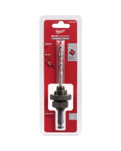 Milwaukee BIG HAWG 7/16 In. Hex Shank Hole Saw Mandrel Fits Hole Saws 1-3/8 In. to 6-1/4 In.