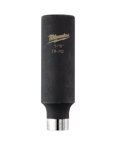 Milwaukee SHOCKWAVE 3/8 In. Drive 5/16 In. 6-Point Deep Standard Impact Socket