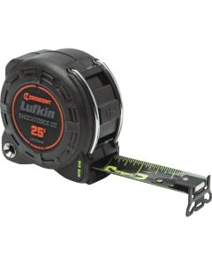 Crescent Lufkin Shockforce Nite Eye G2 1-1/4 In. x 25 Ft. Magnetic Tape Measure