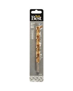 Do it Best 27/64 In. Titanium Drill Bit