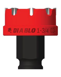 Diablo 1-3/4 In. Steel Demon Carbide Teeth Hole Cutter