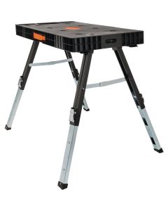 OmniTable Plus 5-in-1 Household & DIY Work Station: Workbench, Saw Horse, Work Platform/Scaffold, Dolly & Creeper