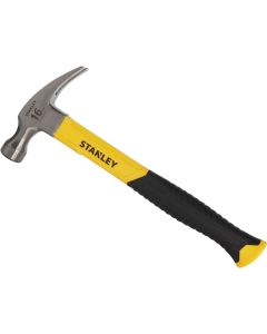 Stanley 16 Oz. Smooth-Face Rip Claw Hammer with Fiberglass Handle