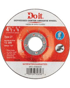 Do it Type 27 4-1/2 In. x 1/8 In. x 7/8 In. Metal Cut-Off Wheel