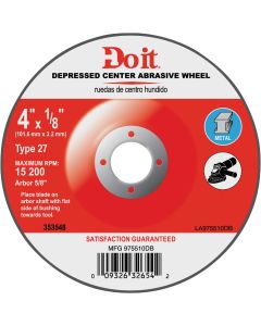 Do it Type 27 7 In. x 1/4 In. x 5/8 In.-11 Metal Cut-Off Wheel