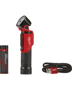 Milwaukee REDLITHIUM LED Aluminum USB Rechargeable Pivoting Flashlight