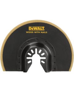 DEWALT Universal Fitment Titanium Flush Cut Round Oscillating Blade