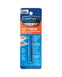 Century Drill & Tool 7/64 In. Cobalt Steel Left Hand Drill Bit