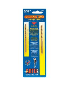 ARTU 5/32 In. x 3-1/8 In. Cobalt and Tungsten Carbide Glass & Tile Drill Bit