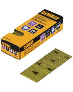 DEWALT 1 In. 23-Gauge Bright Pin Nail (2000 Ct.)