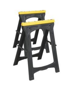 Do it 22-1/2 In. L Plastic Folding Sawhorse, 500 Lb. Capacity (2-Pack)