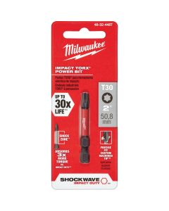2"- T30 Torx Shkwav Pwr Bit 1-pk