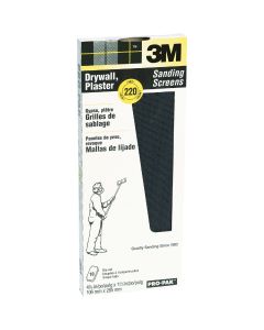 3M ProPak 4-3/16 In. x 11-1/4 In. Drywall Sanding Screens, 220 Grit (10-Pack)