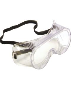 Safety Works Clear Frame Safety Goggles with Anti-Fog Clear Lenses