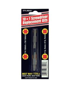 Best Way Tools TORX 10-in-1 Replacement Double End Screwdriver Bit