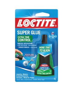 LOCTITE 0.14 Oz. Liquid Extra Time Control Super Glue