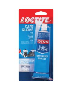 Loctite 2.7 Oz. Clear Silicone Sealant