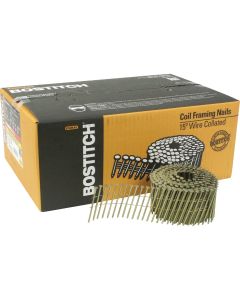 Bostitch 15 Degree Wire Weld Galvanized Coil Siding Nail, 2-1/2 In. x .092 In. (3600 Ct.)