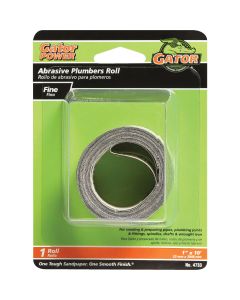 Gator 1 In. x 10 Ft. 180-Grit Plumber's Abrasive Sand Cloth