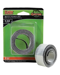 Gator 1 In. x 10 Ft. 120-Grit Plumber's Abrasive Sand Cloth