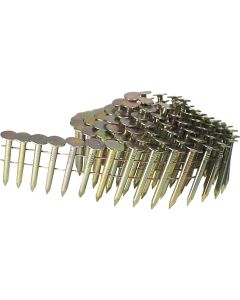 Grip-Rite 15 Degree Wire Weld Electrogalvanized Coil Roofing Nail, 1-1/2 In. (7200 Ct.)