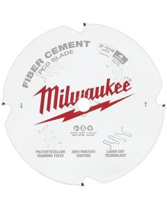 Milwaukee 7-1/4 In. 4-Tooth Fiber Cement PCD Circular Saw Blade