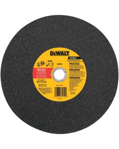 DEWALT HP Type 1 12 In. x 1/8 In. x 1 In. Metal Cut-Off Wheel