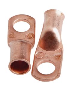 Forney #4 Cable x 5/16 In. Stud Copper Cable Lug (2-Pack)