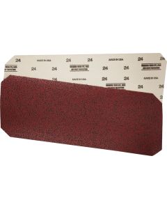 Virginia Abrasives 8 In. x 20-1/8 In. 24 Grit Floor Sanding Sheet for Silver-Line SL-8