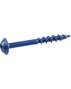 Kreg Blue-Kote #8 1-1/2 In. Coarse Maxi-Loc Washer Head Pocket Hole Screw (100 Ct.)