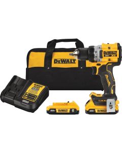 DeWalt 20-Volt MAX XR Lithium-Ion Brushless 1/2 In. Cordless Drill/Driver Kit