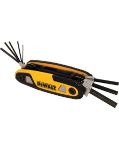 DEWALT SAE Folding and Locking Hex Key Set, 8-Piece