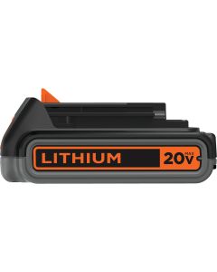 Black & Decker 20 Volt MAX Lithium-Ion 2.0 Ah Tool Battery