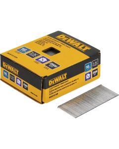 DEWALT 1-1/4-In. 16-Gauge Galvanized Straight Finish Nails (2500 Ct.)