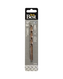 Do it Best 19/64 In. Cobalt Drill Bit