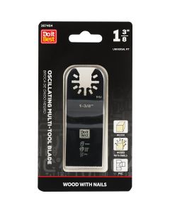 Do it Best 1-3/8 In. High Carbon Steel Wood with Nails Oscillating Multi-Tool Blade