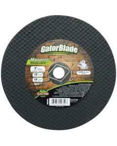 Gator Blade Type 1 7 In. x 1/8 In. x 5/8 In. Masonry Cut-Off Wheel